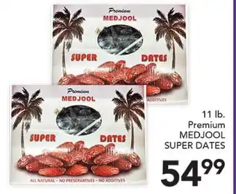 Pete's Fresh Market 11 lb. Premium MEDJool SUPER DATES offer