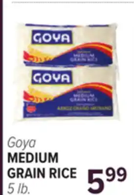 Cermak Fresh Market Goya MEDIUM GRAIN RICE offer
