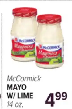 Cermak Fresh Market McCormick MAYO W/ LIME offer