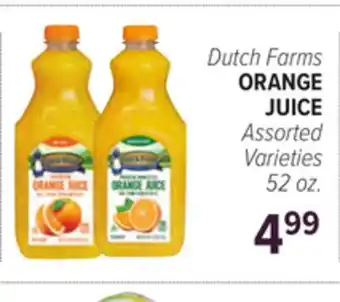 Cermak Fresh Market Dutch Farms ORANGE JUICE offer