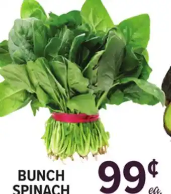 Cermak Fresh Market BUNCH SPINACH offer