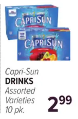 Cermak Fresh Market Capri-Sun DRINKS offer