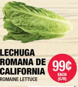 Carnicerias Jimenez LECHUGA ROMANA DE CALIFORNIA offer