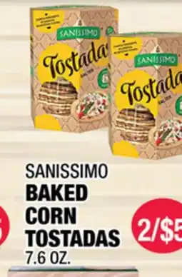 Carnicerias Jimenez SANISSIMO BAKED CORN TOSTADAS offer