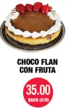 Carnicerias Jimenez CHOCO FLAN CON FRUTA offer
