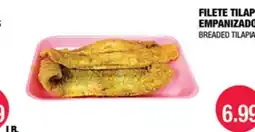 Carnicerias Jimenez FILETE TILAPIA EMPAÑIZADO offer