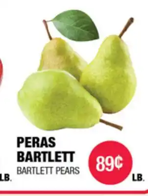 Carnicerias Jimenez PERAS BARTLETT offer