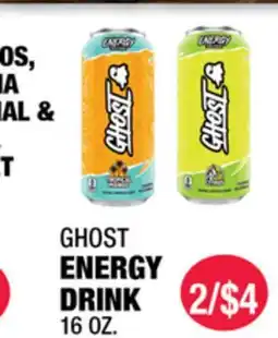 Carnicerias Jimenez GHOST ENERGY DRINK offer