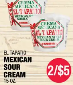 Carnicerias Jimenez EL TAPATIO MEXICAN SOUR CREAM offer