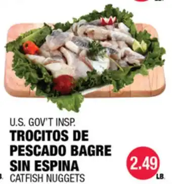 Carnicerias Jimenez U.S. GOV'T INSP. TROCITOS DE PESCADO BAGRE SIN ESPINA offer