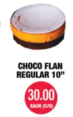 Carnicerias Jimenez CHOCO FLAN REGULAR 10 offer