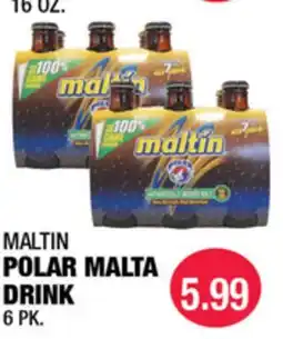 Carnicerias Jimenez MALTIN POLAR MALTA DRINK offer