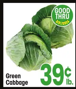 Jewel-Osco Green Cabbage offer