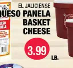 Carnicerias Jimenez EL JALICIENSE QUESO PANELA BASKET CHEESE offer