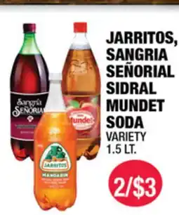Carnicerias Jimenez JARRITOS, SANGRIA SEÑORIAL SIDRAL MUNDEN offer