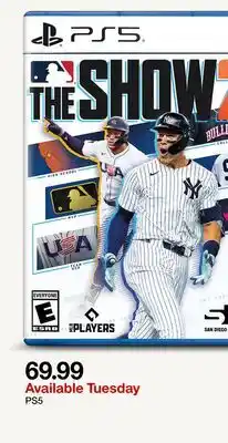 Target The Show PS5 offer