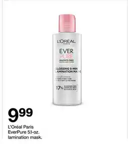 Target L'Oréal Paris EverPure 5.1-oz. lamination mask offer