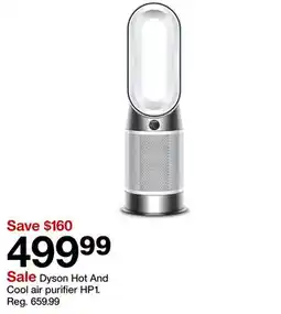 Target Dyson Hot And Cool air purifier HP1 offer