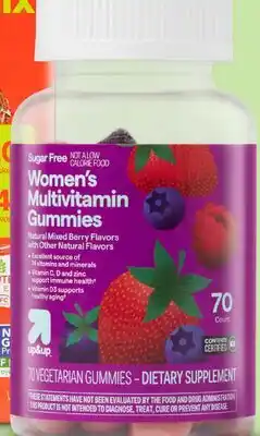 Target up&up 70-ct. women's multivitamin gummies offer