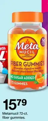 Target Metamucil 72-ct. fiber gummies offer