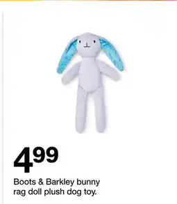 Target Boots & Barkley bunny rag doll plush toy offer