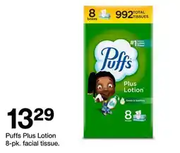 Target Puffs Plus Lotion 8-pk. facial tissue offer