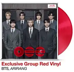 Target Exclusive Group Red Vinyl offer
