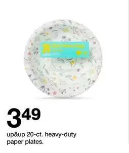 Target up & up 20-ct. heavy-duty plates offer