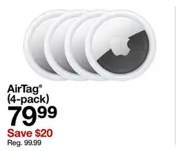 Target AirTag (4-pack) offer