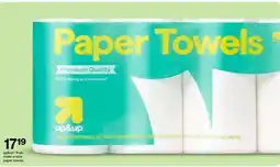 Target up & up 8-pk. make-a-size paper towels offer