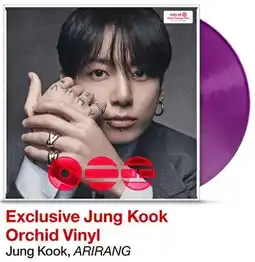 Target Exclusive Jung Kook Orchid Vinyl offer