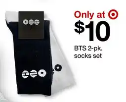 Target BTS 2-pk. socks set offer