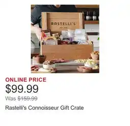 Costco Rastelli's Connoisseur Gift Crate offer