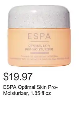 Costco ESPA Optimal Skin Pro-Moisturizer, 1.85 fl oz offer
