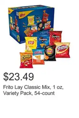 Costco Frito Lay Classic Mix, 1 oz, Variety Pack, 54-count offer