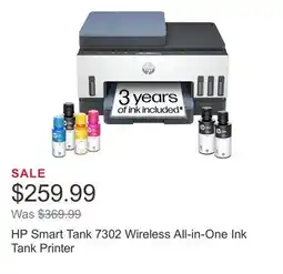 Costco HP Smart Tank 7302 Wireless All-in-One Ink Tank Printer offer