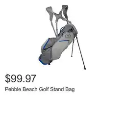 Costco Pebble Beach Golf Stand Bag offer