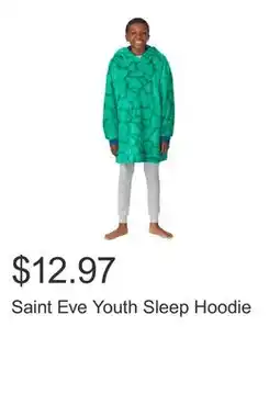 Costco Saint Eve Youth Sleep Hoodie offer