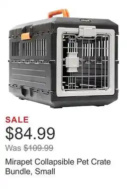 Costco Mirapet Collapsible Pet Crate Bundle, Small offer