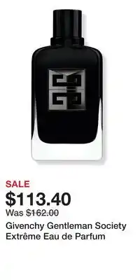 Ulta Beauty Givenchy Gentleman Society Extrême Eau de Parfum offer