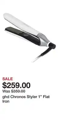 Ulta Beauty ghd Chronos Styler 1 Flat Iron offer