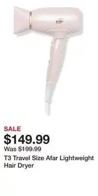 Ulta Beauty T3 Travel Size Afar Lightweight Hair Dryer offer