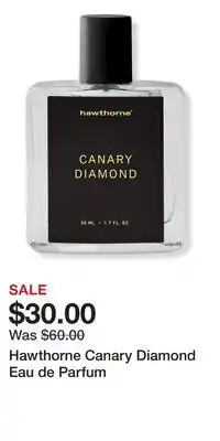 Ulta Beauty Hawthorne Canary Diamond Eau de Parfum offer