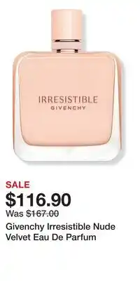 Ulta Beauty Givenchy Irresistible Nude Velvet Eau De Parfum offer