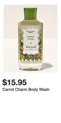 Bath & Body Works Carrot Charm Body Wash offer