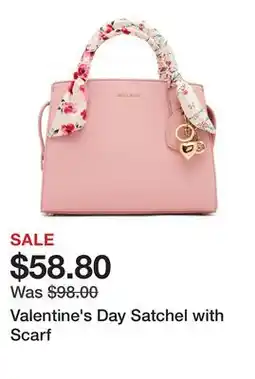 Belk Valentine's Day Satchel with Scarf offer