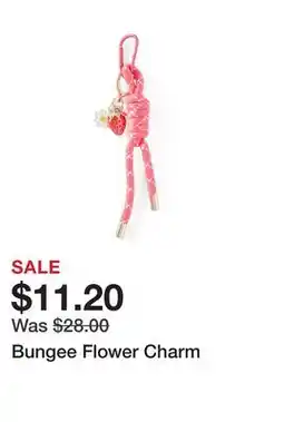 Belk Bungee Flower Charm offer