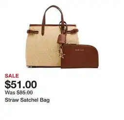 Belk Straw Satchel Bag offer