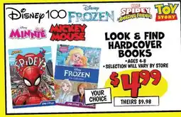Ollie's LOOK & FIND HARDCOVER BOOKS offer