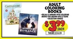 Ollie's ADULT COLORING-BOOKS offer